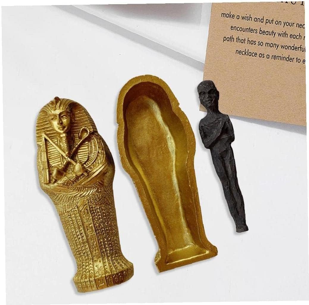 Amazon.co.jp: 古代エジプト エジプトの棺 ミイラの置物 樹脂 クラフト